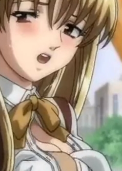 Anime blonde slut gets pussy rubbedѸ